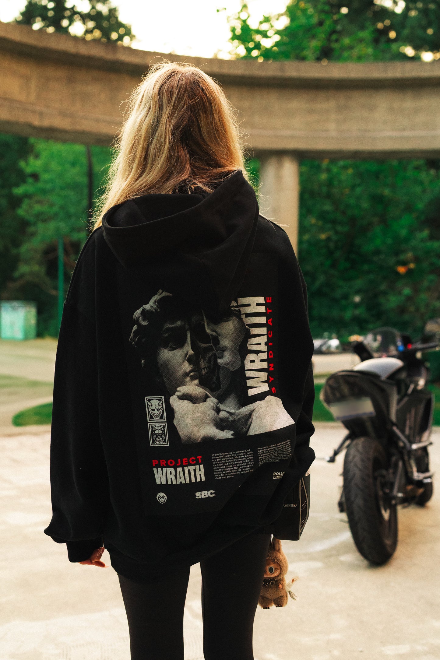 Project Wraith Oversize Heavyweight Fleece Hoodie