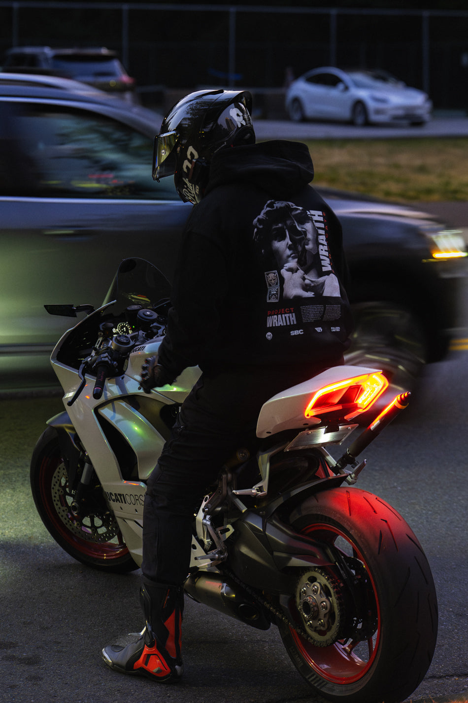 Project Wraith Oversize Heavyweight Fleece Hoodie