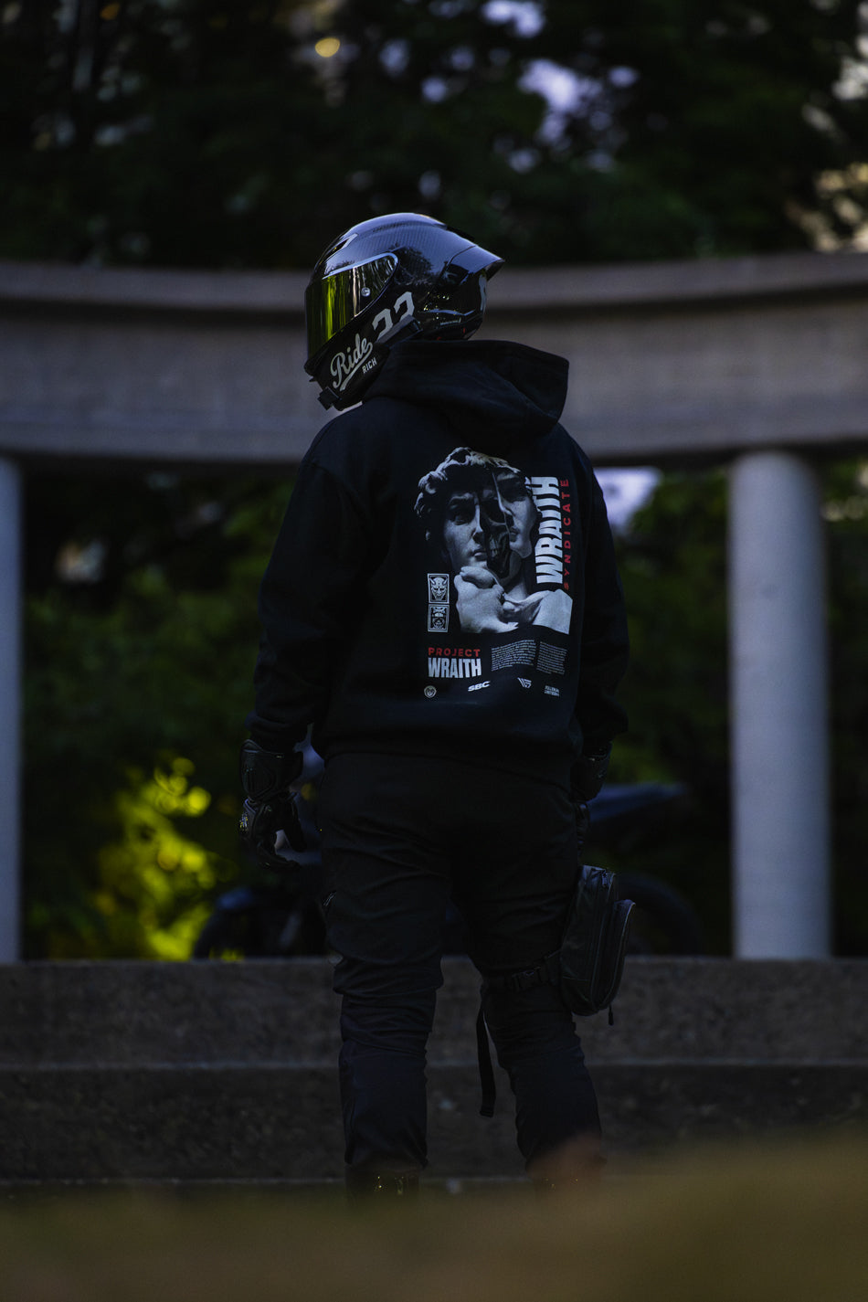 Project Wraith Oversize Heavyweight Fleece Hoodie