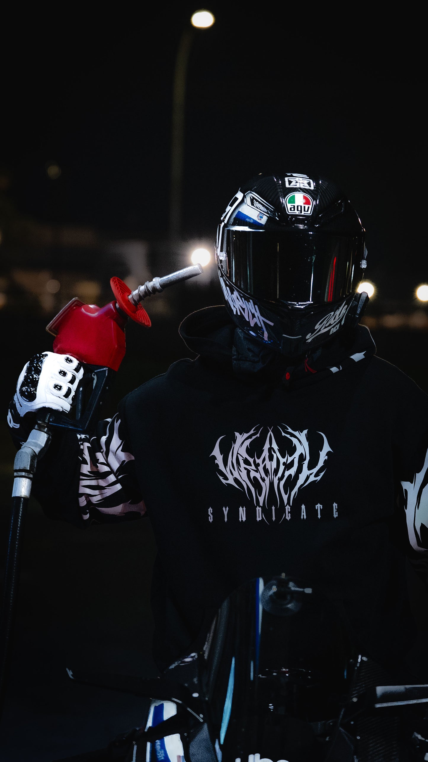Wrait Syndicate Reflective Hoodie