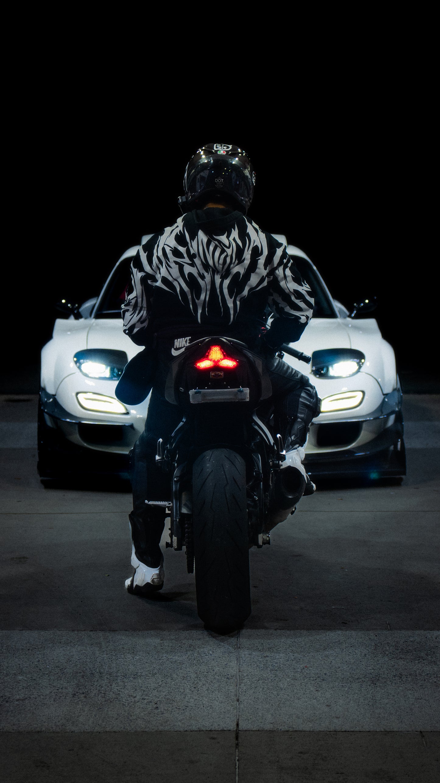 Wrait Syndicate Reflective Hoodie